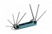5083TF Набор ключей TORX T9-T40 складной с отверстием 8шт. FORCE 1