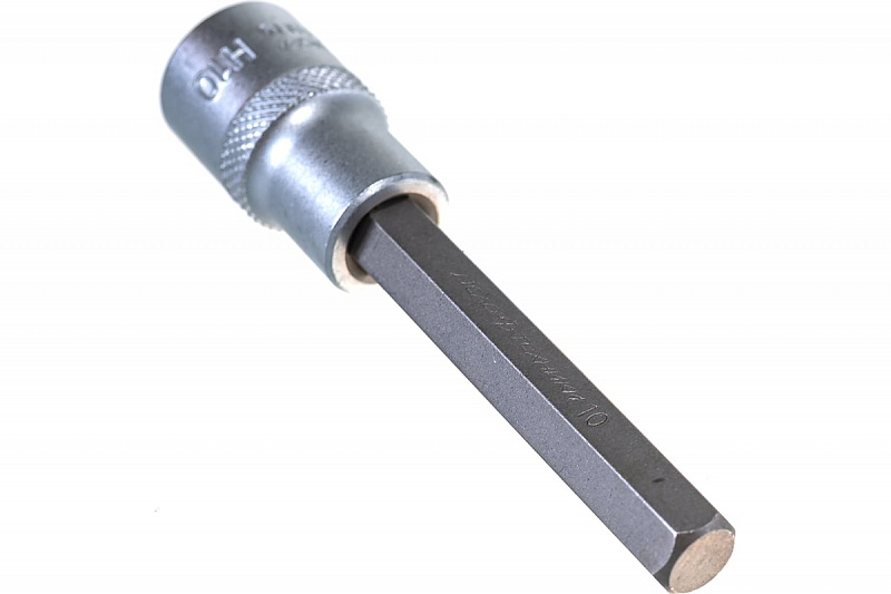 625110 Головка 1/2" со вставкой шестигранник Н10  L=100мм. Дело техники 1