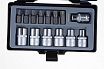 4157 Набор бит TORX и головок Е 1/2" 14пр. FORCE 1