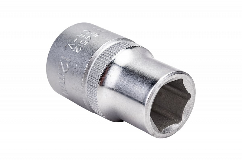 54512 Головка 1/2" 6-ти гранная 12мм. FORCE 1