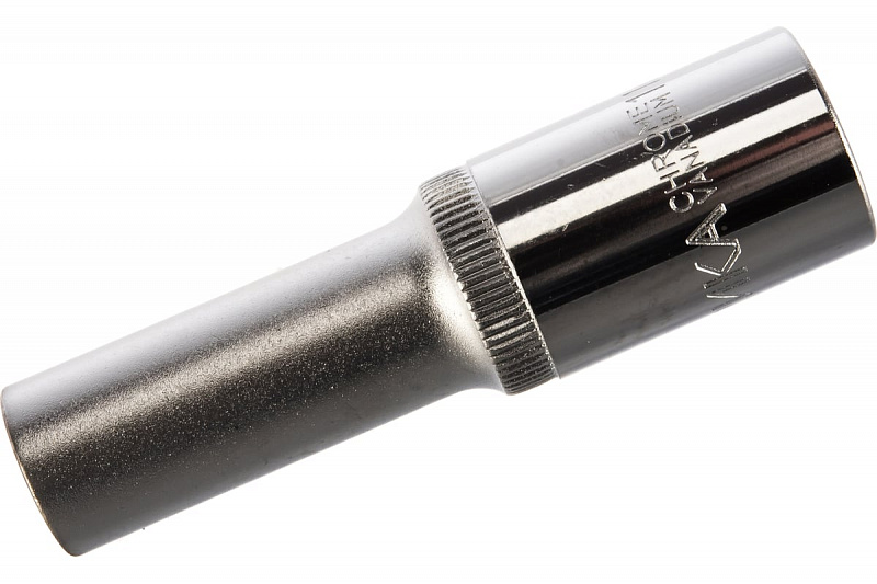ER-91504 Головка 1/2" 11мм. 6-гранная удлиненная L=80мм. ЭВРИКА 1