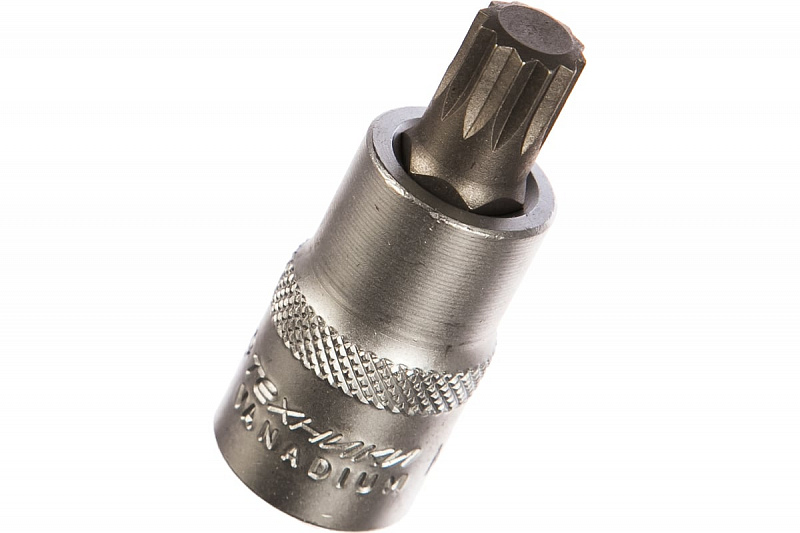 625412 Головка 1/2" со вставкой Spline M12 L=55мм. Дело техники 1