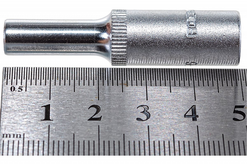 RF-5265006 Головка 1/4" E6 высокая L=50мм. ROCKFORCE 3
