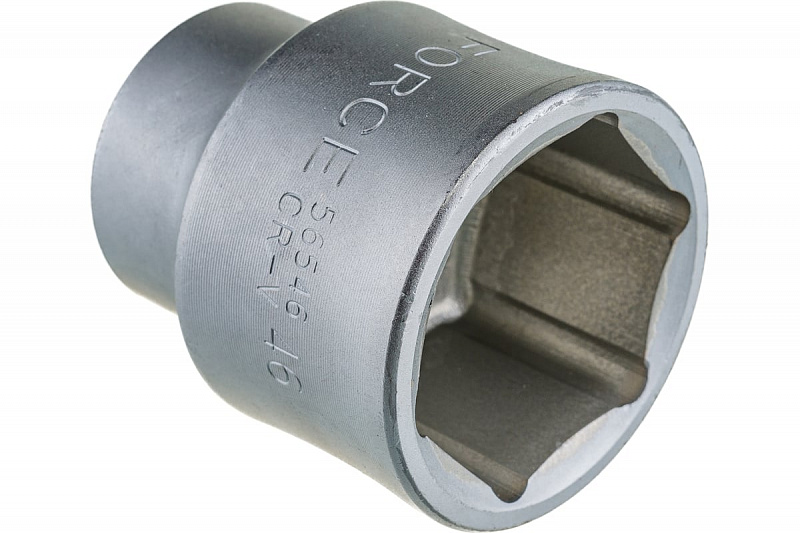 56546 Головка 3/4" короткая 6-ти гранная 46мм. FORCE 1