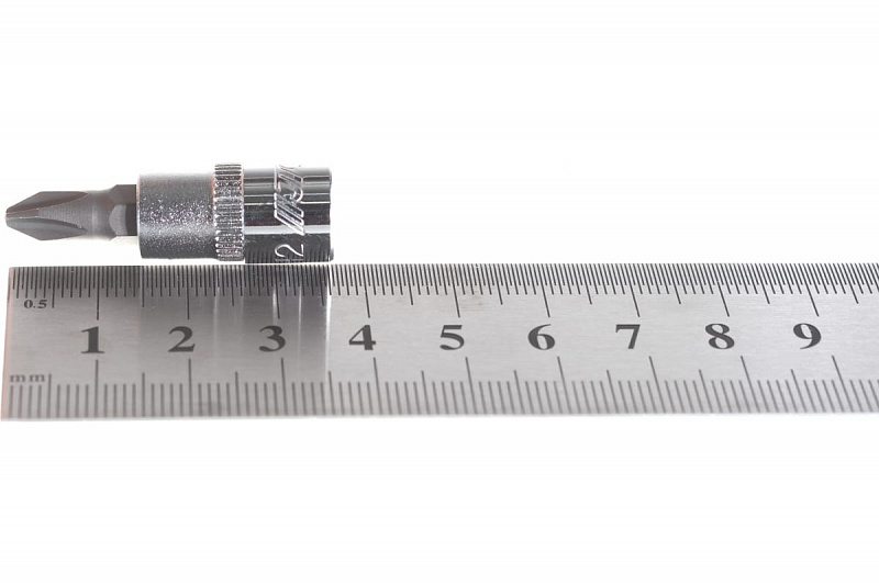 JTC-23902 Головка 1/4" со вставкой PH2  длина 37мм. JTC 3