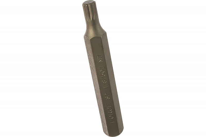 1787507 Бита 3/8'' SPLINE М7 75мм. FORCE 1