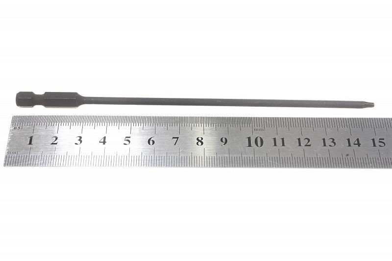 711508T Вставка (бита) торцевая 1/4" TORX Т8  L = 150мм. для шуруповерта  KING TONY 3
