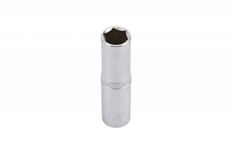 ER-91006 Головка 3/8" 11мм. 6-гранная удлиненная L=70мм. ЭВРИКА 3