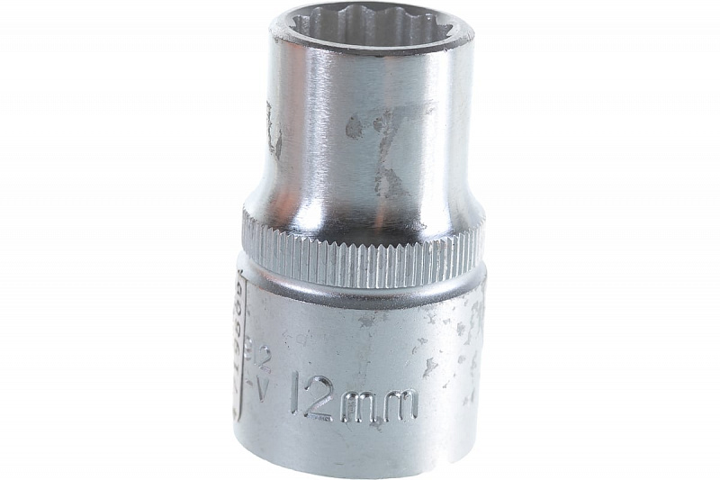 54912 Головка 1/2" 12-ти гранная 12мм. FORCE 1