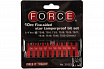21013 Набор бит 1/4" TORX 5-ти лучевая с отверстием TS08-TS50 10пр.  FORCE 2