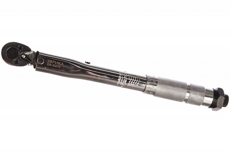 ER-30270 Ключ динамометрический 1/4" 5-25Nm. 270мм. ЭВРИКА  1