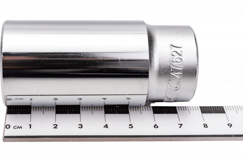 JTC-47627 Головка 1/2" 6-ти гранная удлиненная 27мм. L= 76мм. JTC 4